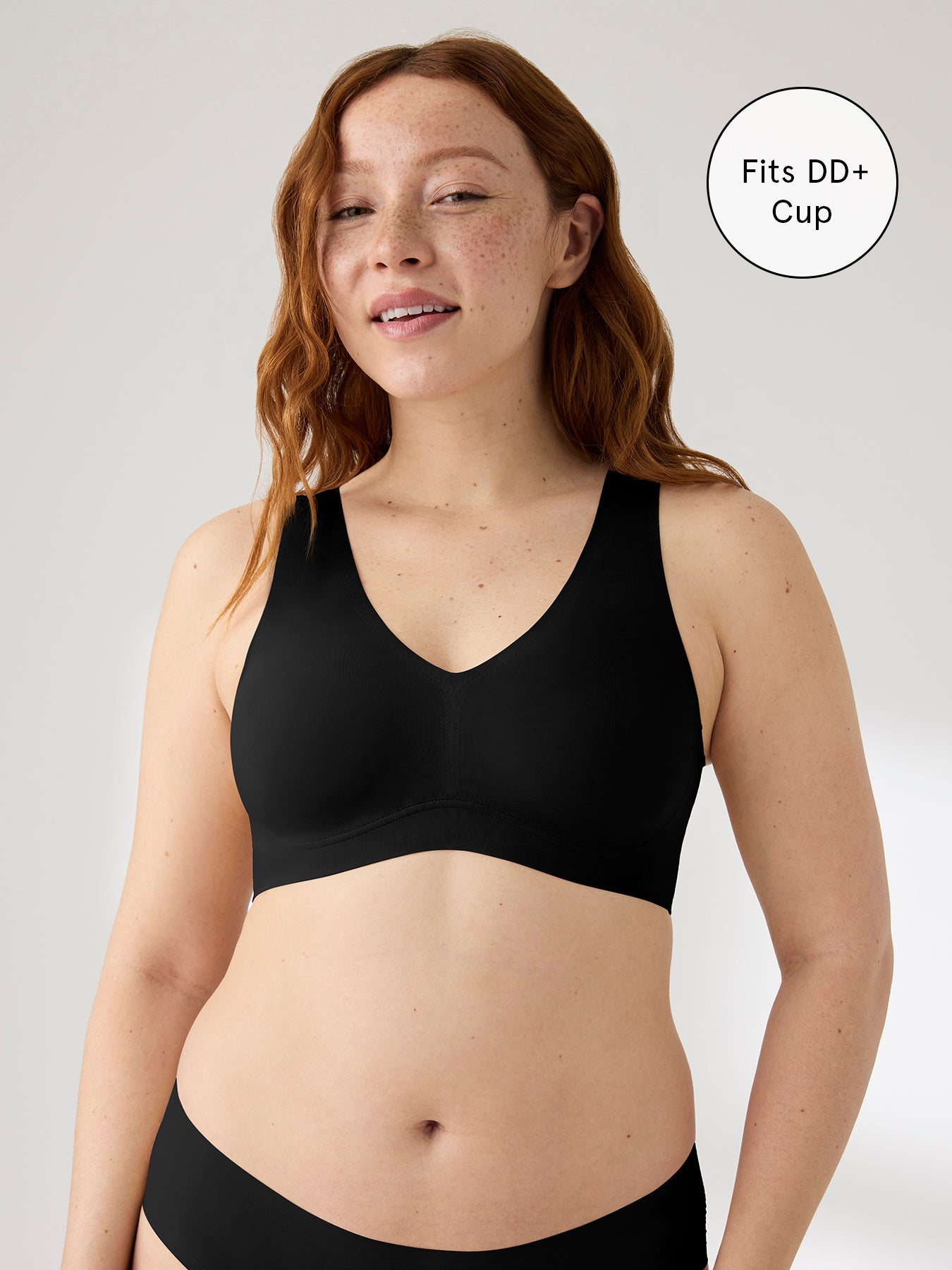 True & Co Women's True Body Lift V Neck Bra