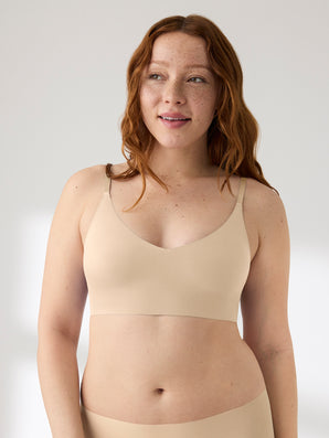 True Body Triangle Wirefree Convertible Strap Bra