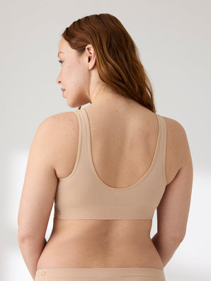 Soft Form Modal Ribbed V-Neck Bra