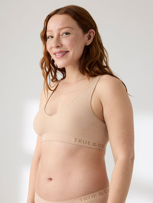 Soft Form Modal Ribbed V-Neck Bra
