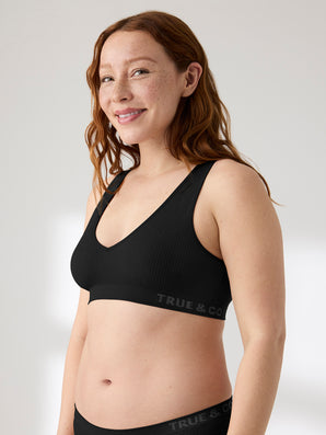 Soft Form Modal Ribbed V-Neck Bra