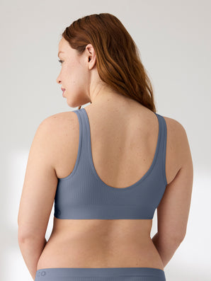 Soft Form Modal Ribbed V-Neck Bra