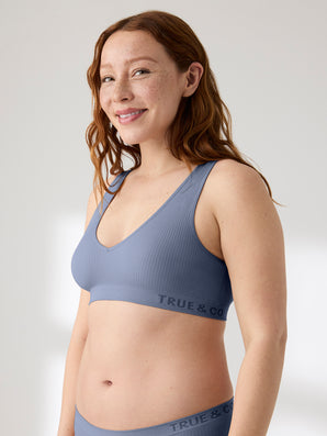 Soft Form Modal Ribbed V-Neck Bra