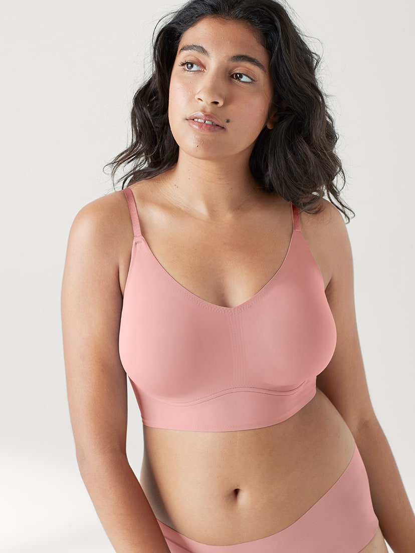 Pacific&Co NWT True & True Body Lift + Scoop Neck Wireless Bra Chateau Rose  Size XS NEW - $29 New With Tags - From Laura