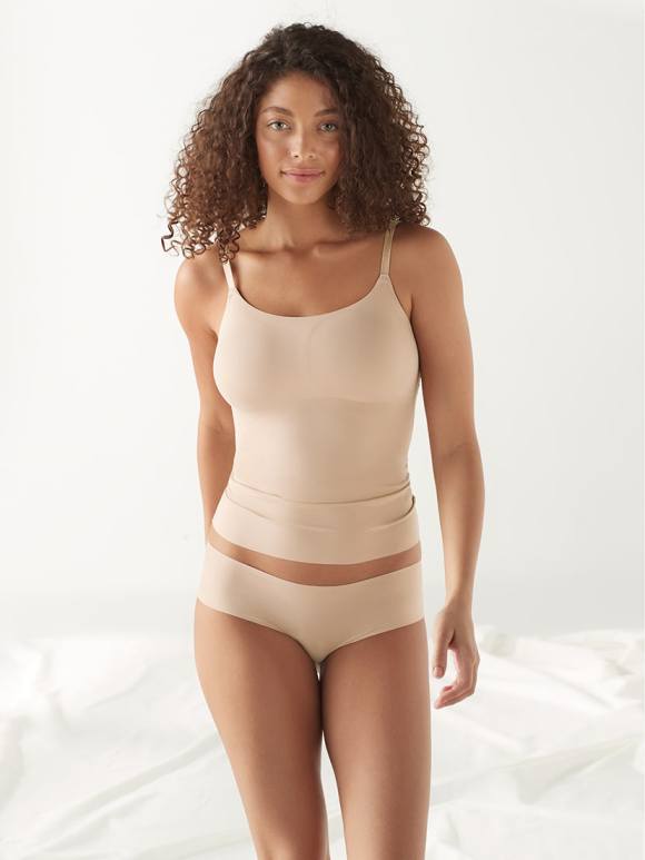 Under Where? Seamless Shaping Cami with Molded Soft Cup Bra
